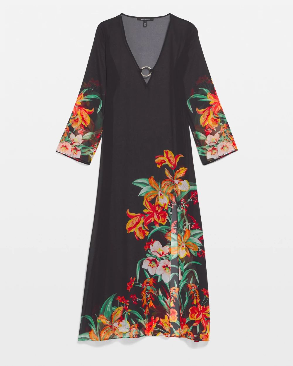 ❥ⓚ❥ Sleeveless Lacing Sides Sheath Dress | White House Black Market